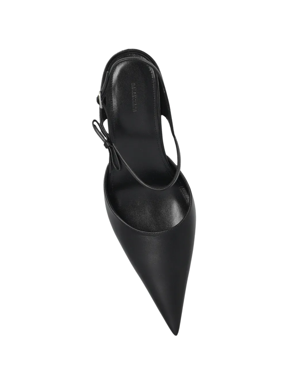 Balenciaga Avenue slingback pumps met strikdetail Zwart