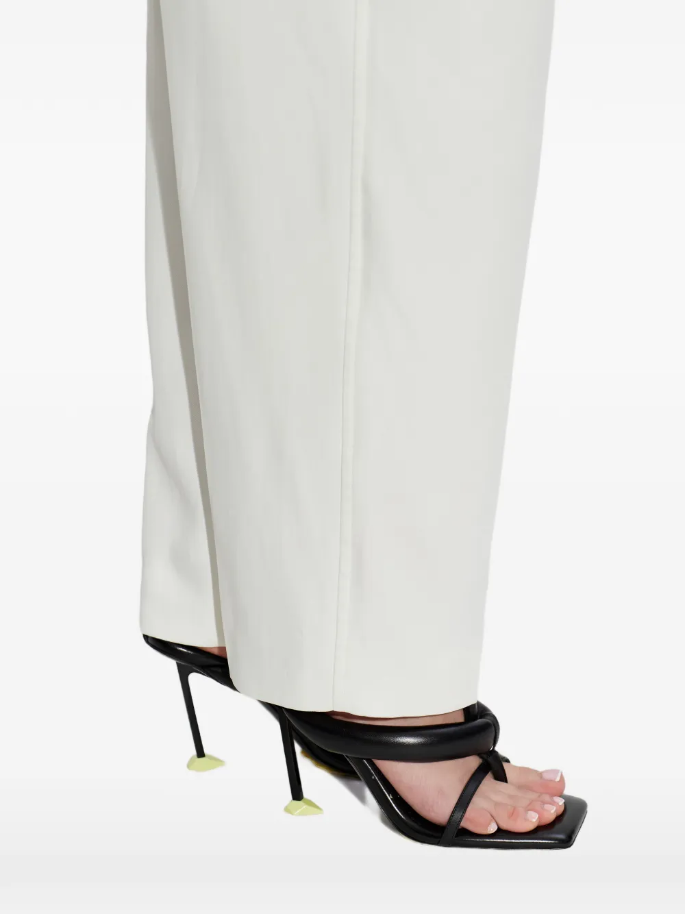 Givenchy Gewatteerde sandalen met enkelband Zwart