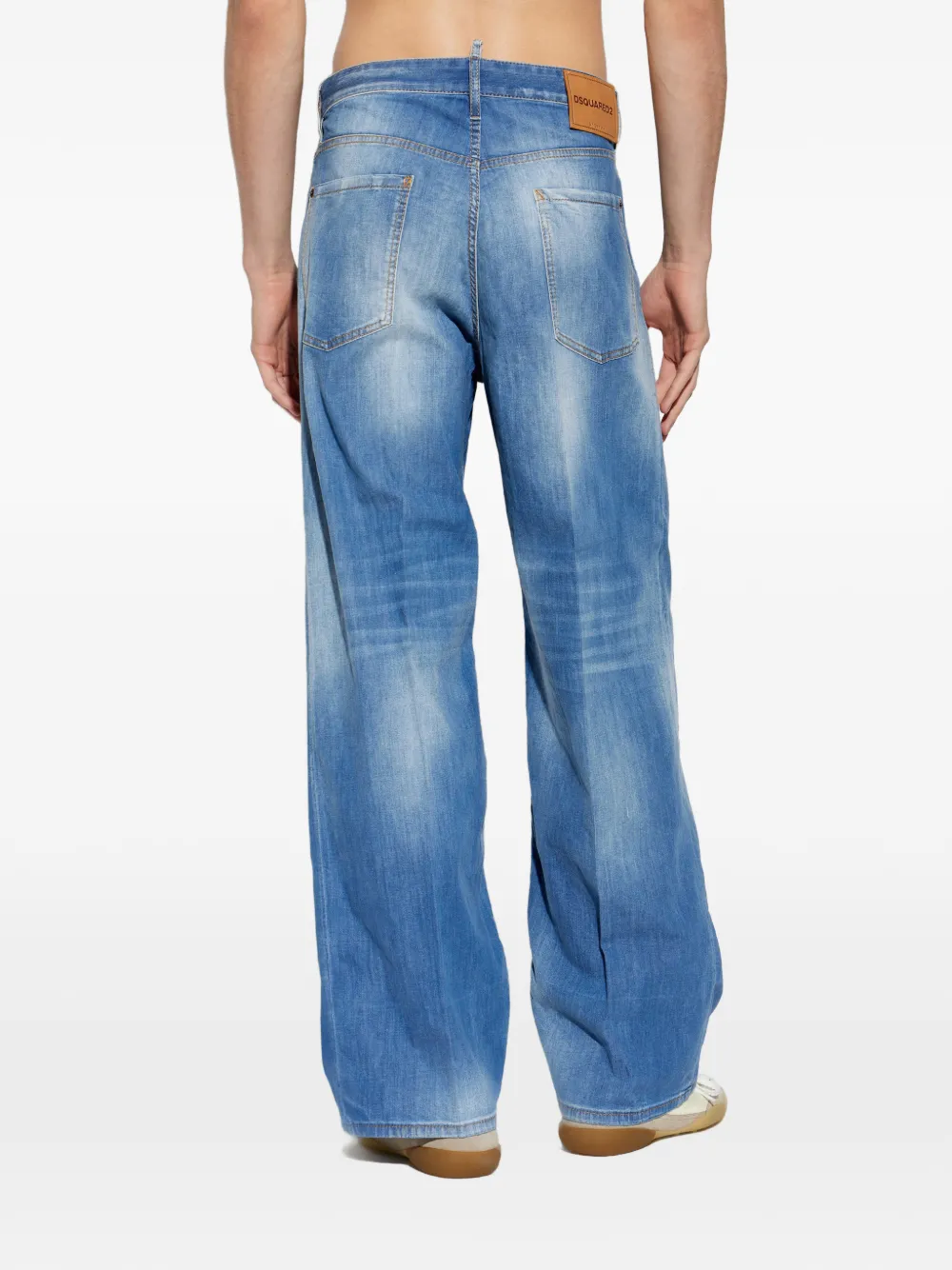 DSQUARED2 Jeans met vervaagd effect Blauw