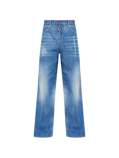 DSQUARED2 faded-effect jeans