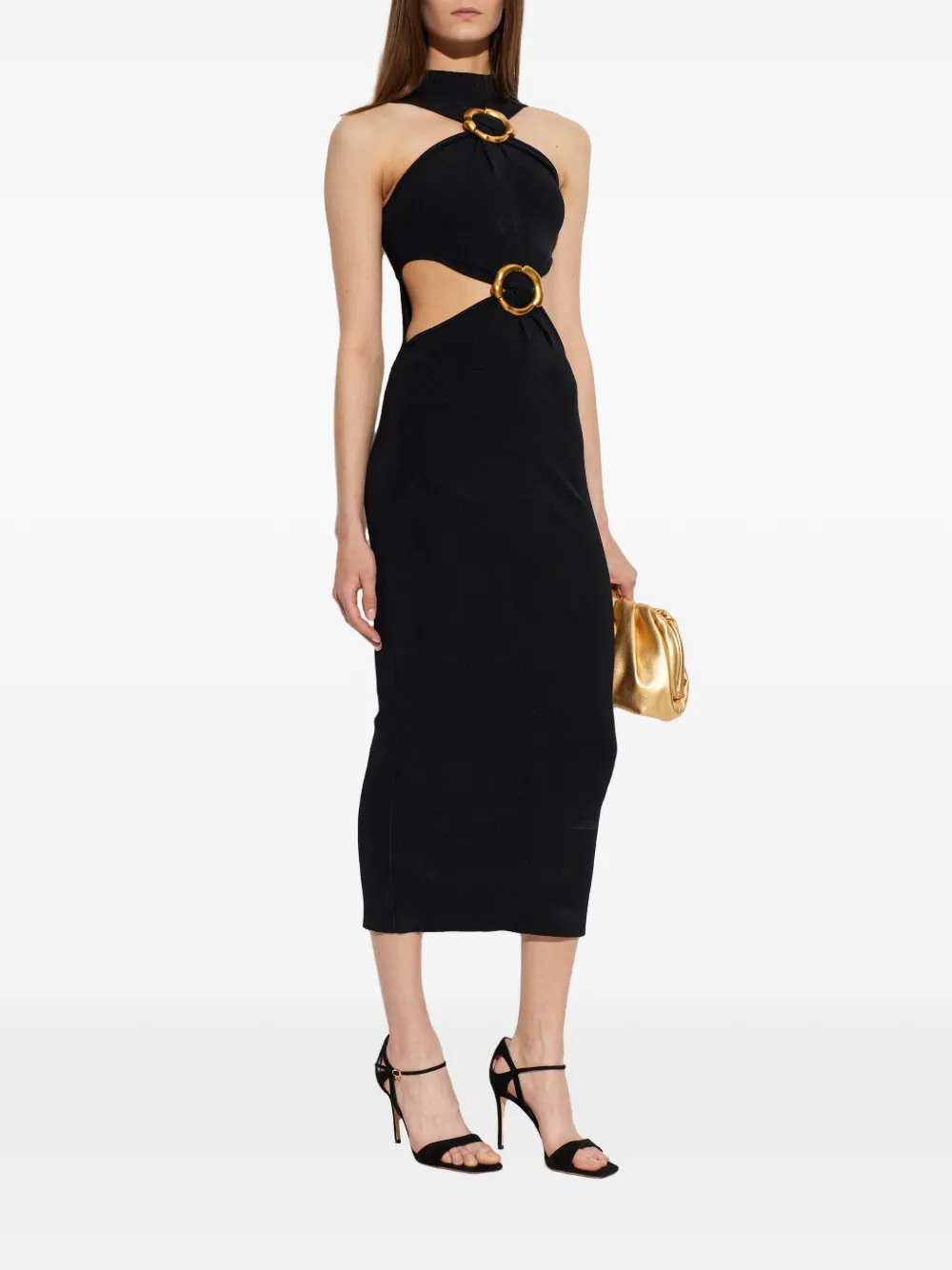 Gianvito Rossi Camnero suede ankle-strap pumps Zwart