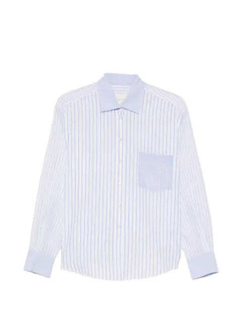 Xacus Dalia striped-pattern chest-pocket shirt