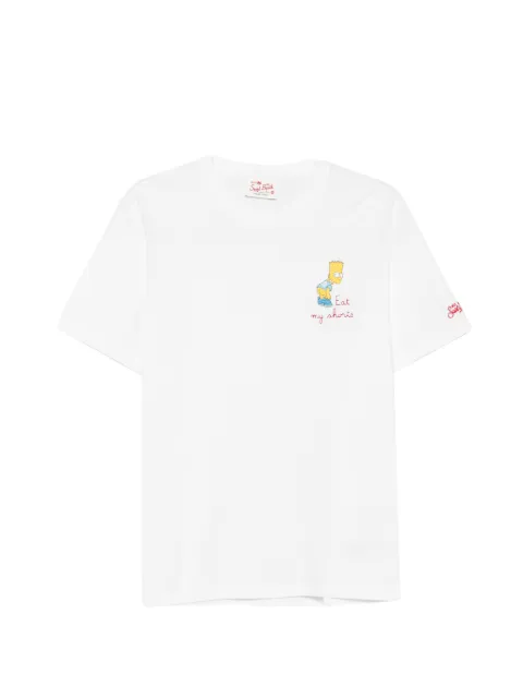 MC2 Saint Barth x The Simpsons Portofino 图案印花T恤