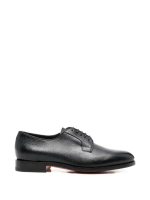 Santoni Archer Derby Shoes | Black | FARFETCH GE display picture 2