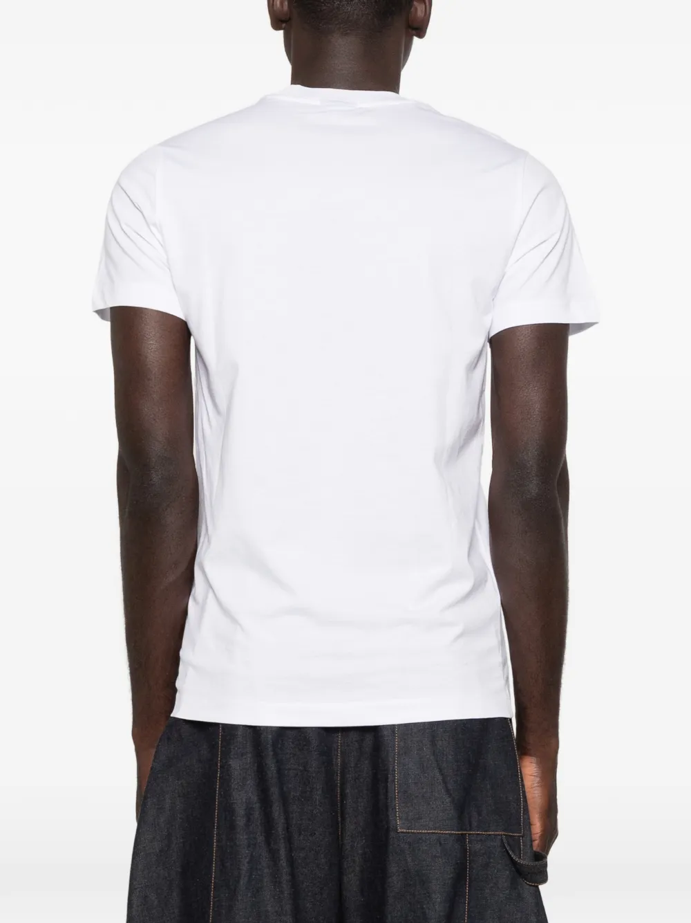 Karl Lagerfeld Jeans T-shirt met logoprint Wit