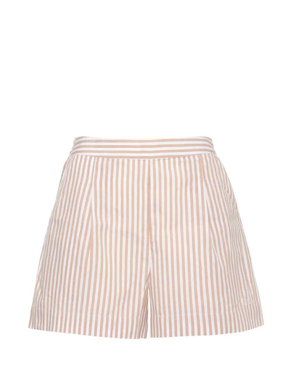 MC2 Saint Barth Amani gestreepte shorts Beige