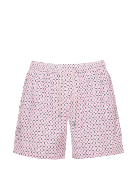 MC2 Saint Barth geometric-print swim shorts
