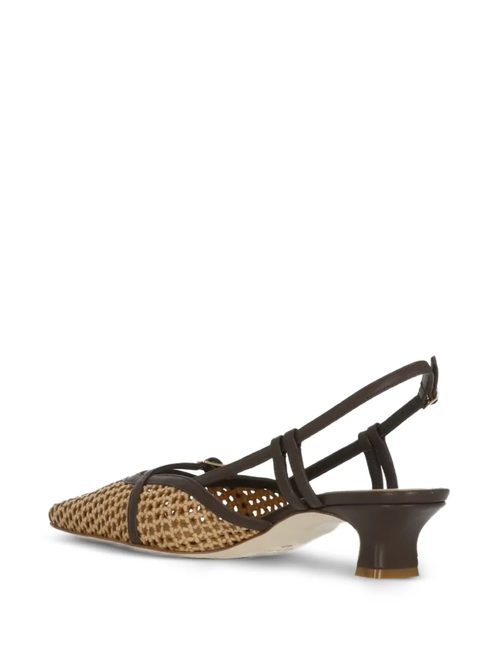 The Seller woven buckle-strap pumps Bruin