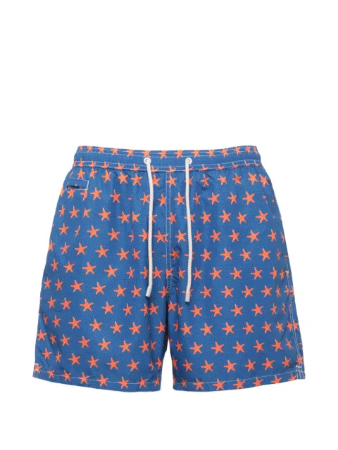 MC2 Saint Barth starfish-print drawstring swim shorts