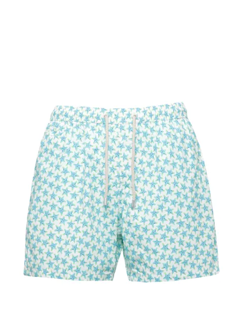 MC2 Saint Barth Lighting Micro starfish-print swim shorts