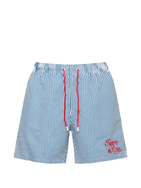 MC2 Saint Barth Gustavia striped swim shorts