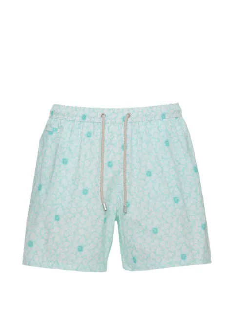 MC2 Saint Barth floral-print drawstring swim shorts