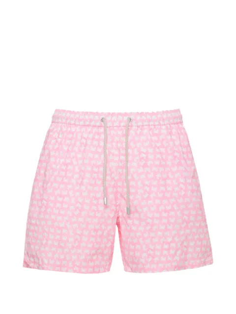 MC2 Saint Barth crab-print drawstring swim shorts