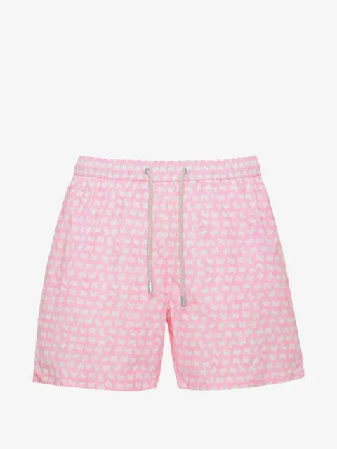 MC2 Saint Barth crab-print drawstring swim shorts
