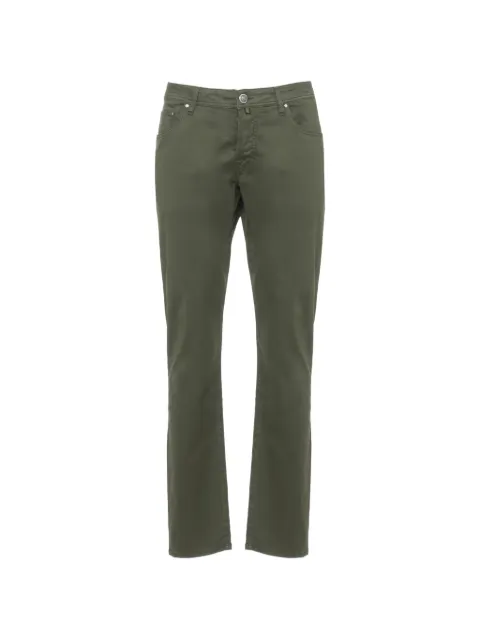 Jacob Cohën logo-patch jeans
