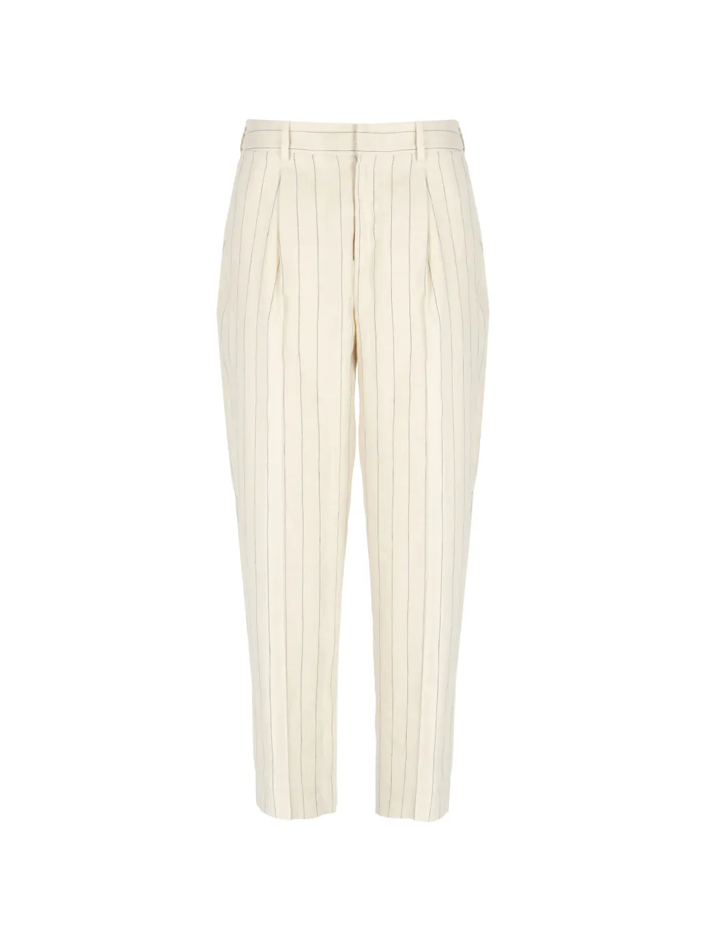 PT Torino pinstripe-pattern pleated trousers - Toni neutri