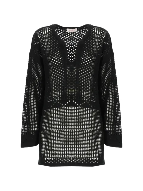MC2 Saint Barth Alicia crochet-knit mini beach dress