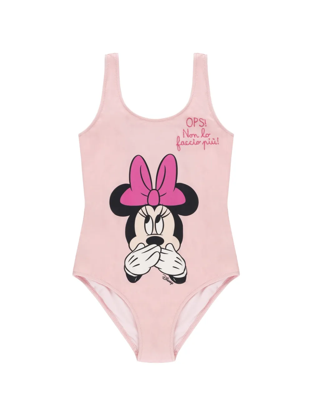 MC2 Saint Barth Kids x Disney Minnie Mouse-print swimsuit - Rosa