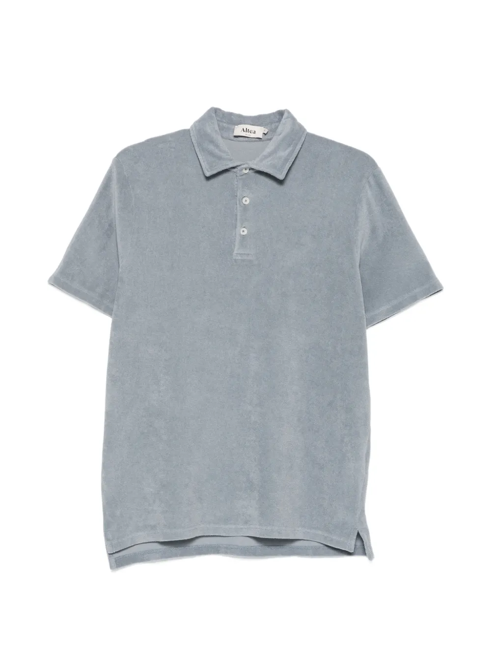 Altea Smith terry-cloth polo shirt - Blu