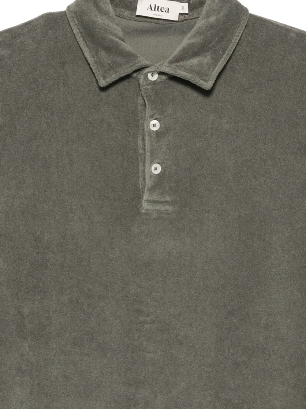 Altea Poloshirt met zijsplit Groen