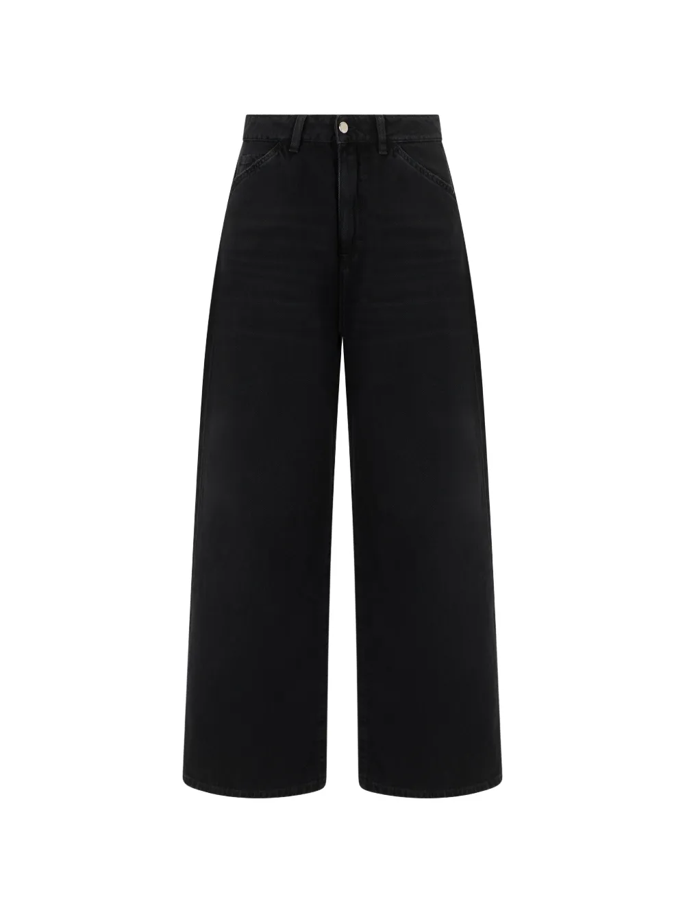 ICON DENIM Bess wide-leg jeans - Nero