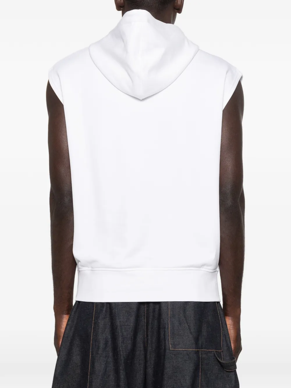 Karl Lagerfeld Jeans Hoodie met logoprint Wit
