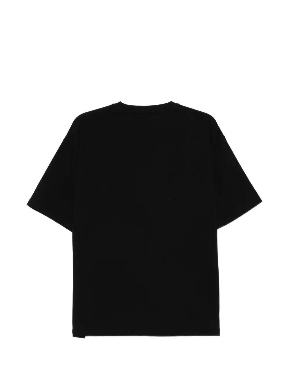 Y's T-shirt met kattenprint Zwart