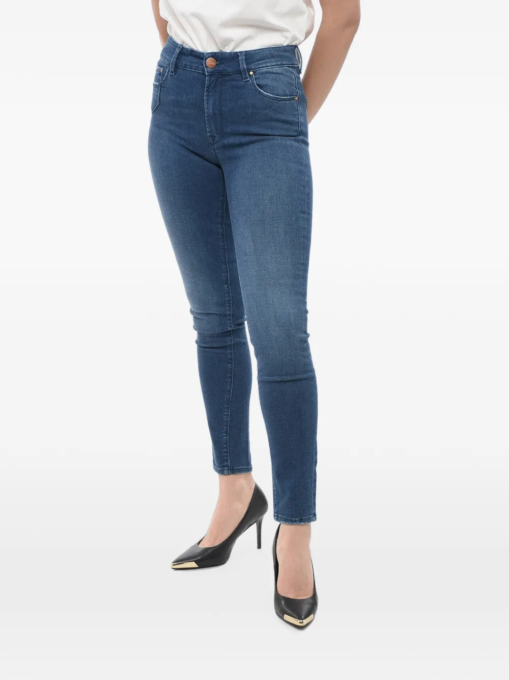 GEMS DENIM five-pocket skinny jeans - Blau
