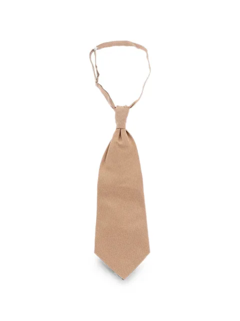 Corneliani silk ascot beige tie