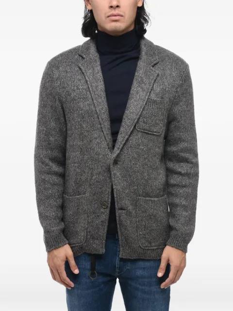 SUNHOUSE knit horn-button cardigan