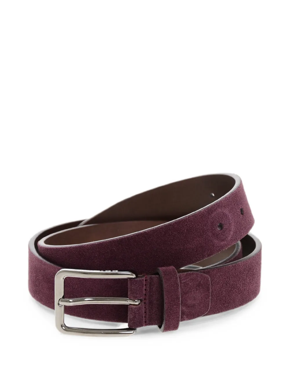 Corneliani reversible suede belt - Purple