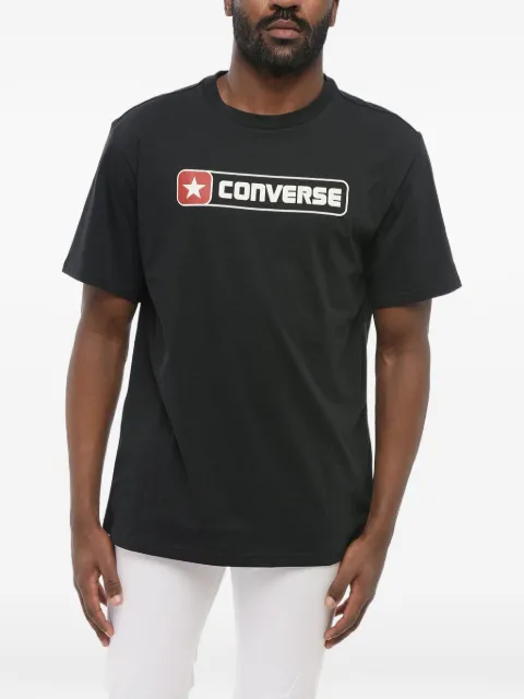 Converse logo-print jersey T-shirt