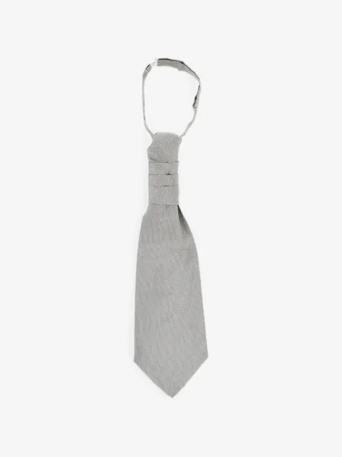 Corneliani textured silk pointed-tip tie