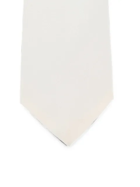 Corneliani silk pointed-tip tie