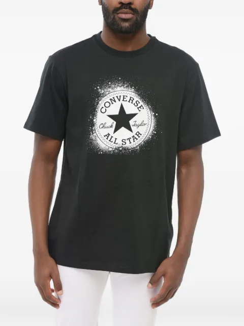 Converse Chuck Taylor Distort Spray Paint logo-print T-shirt
