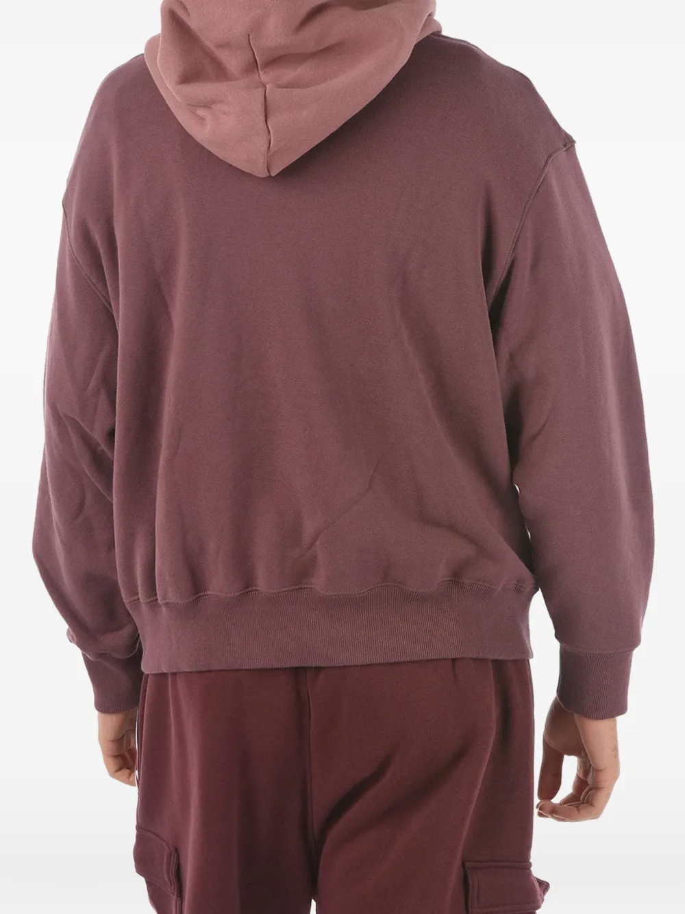 Converse Chuck Taylor logo-patch hoodie Rood