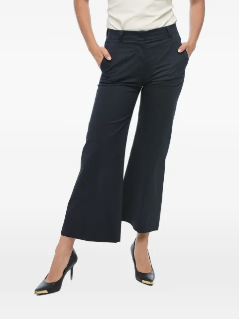 QL2 Melody wide-leg cotton trousers