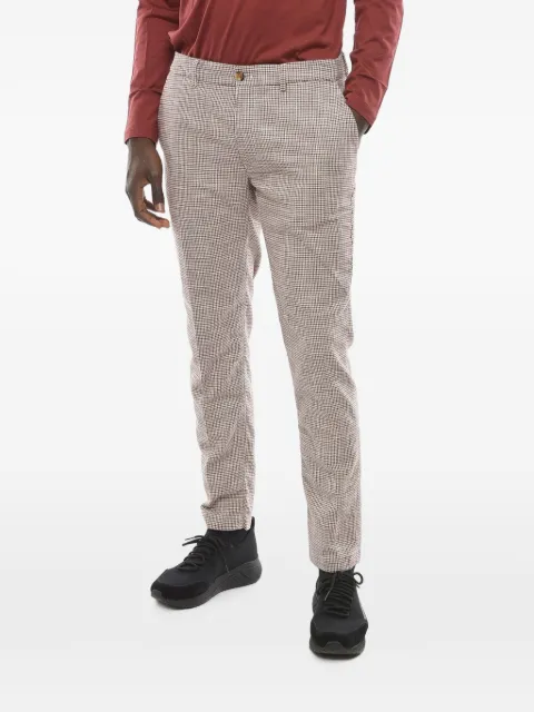 Cruna Newtown houndstooth-pattern trousers