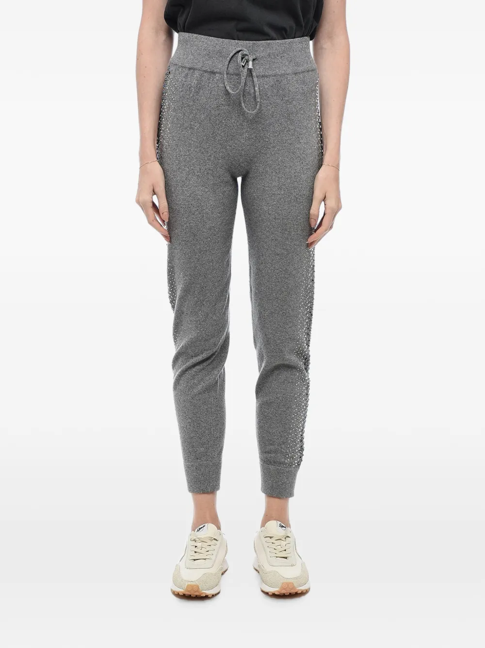 Philipp Plein drawstring track pants - Grau