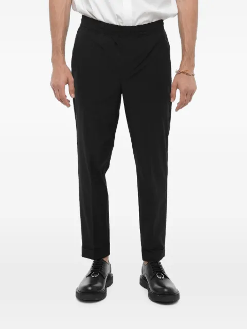 Neil Barrett elasticated-waist slim-fit trousers
