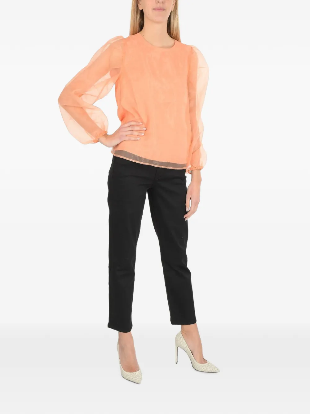 Baum Und Pferdgarten pink long-sleeve blouse Roze