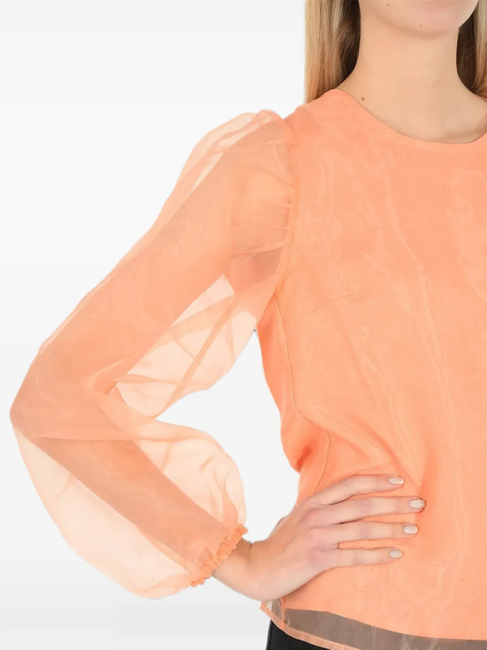 Baum Und Pferdgarten pink long-sleeve blouse Roze
