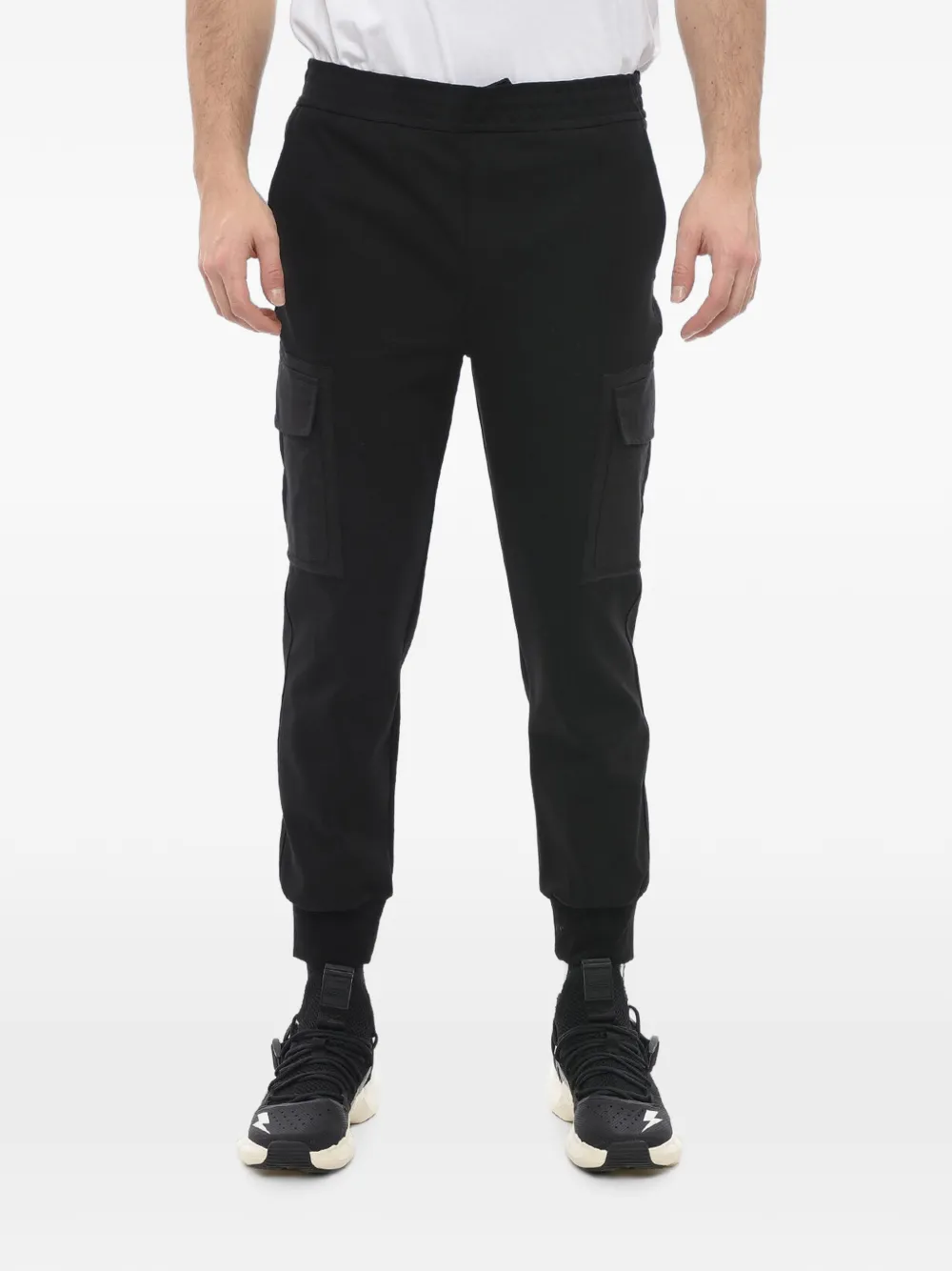 Neil Barrett skinny-fit cargo pants - Schwarz