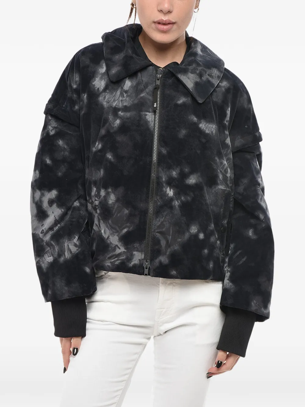 Yohji Yamamoto zip-up jacket - Schwarz