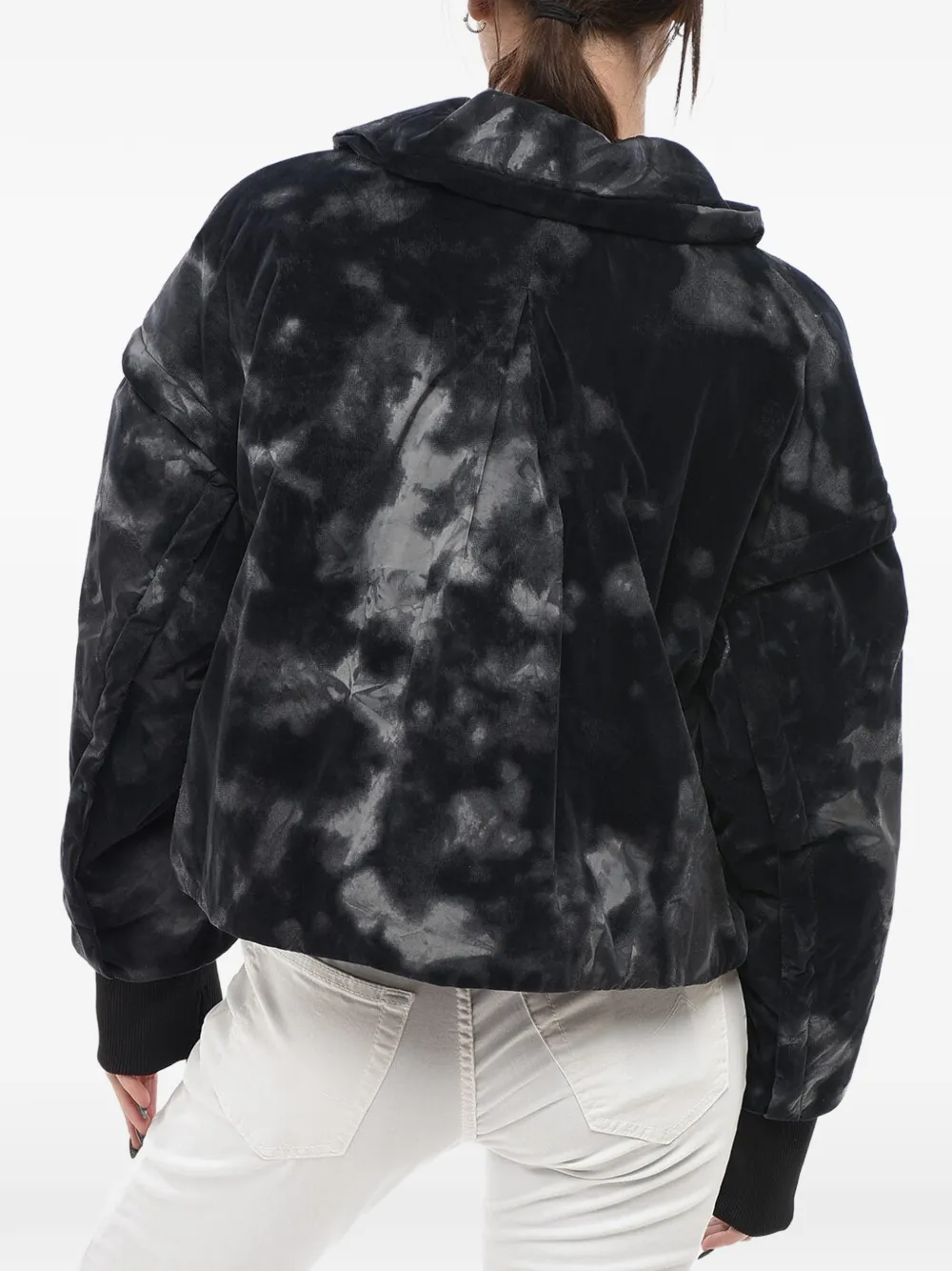Yohji Yamamoto Jack met rits Zwart