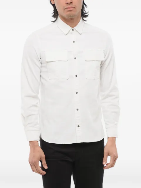 Neil Barrett embroidered patch-detail shirt
