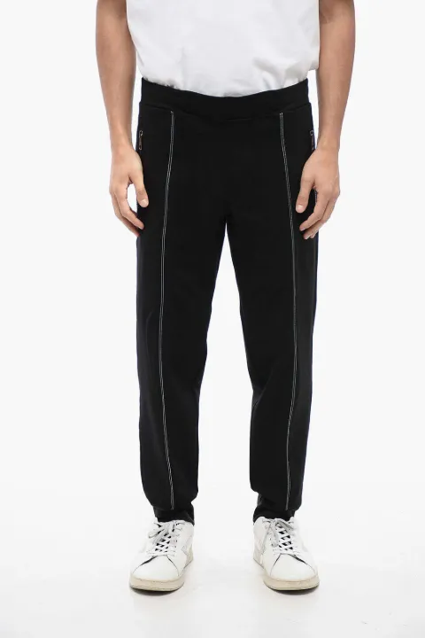 Neil Barrett tape-detail track pants