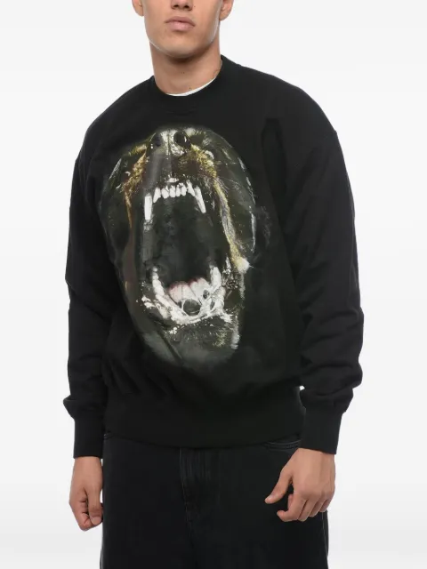 1989 STUDIO graphic-print brushed-cotton sweatshirt