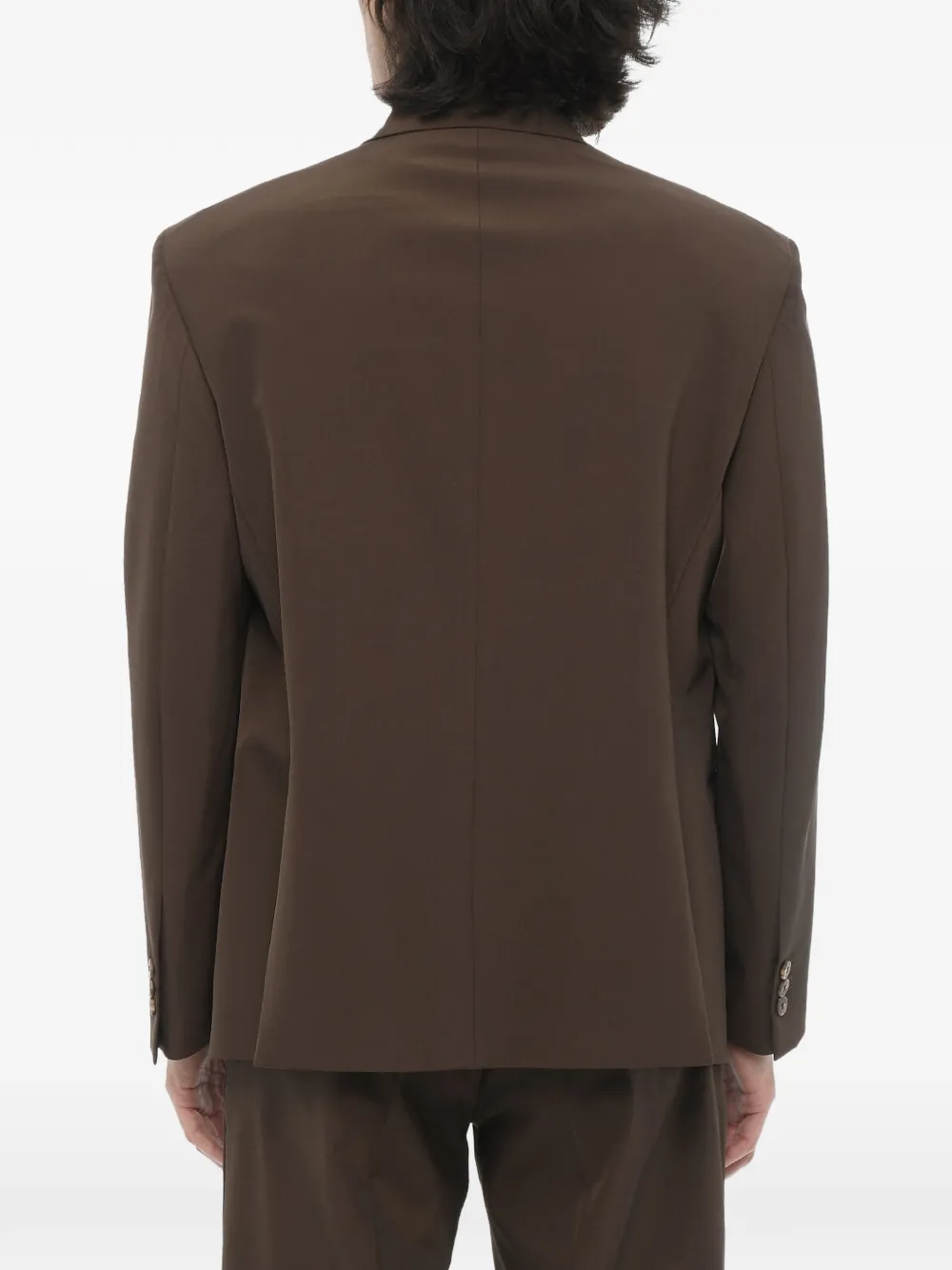 Neil Barrett slim-fit single-breasted suit Bruin