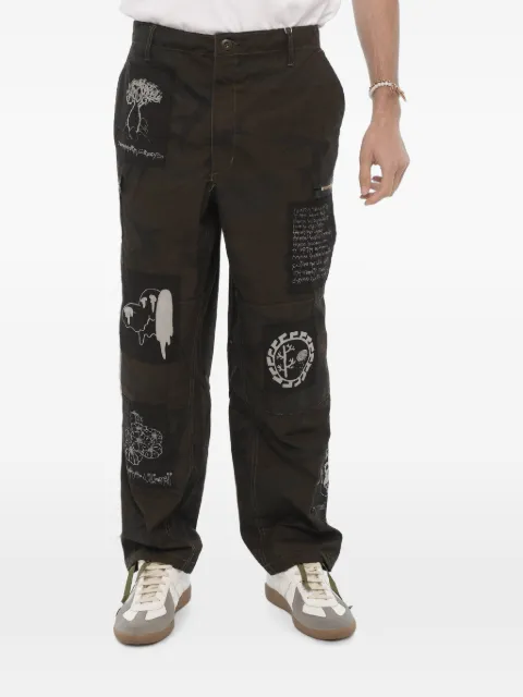 WESTFALL pants cargo con estampado militar